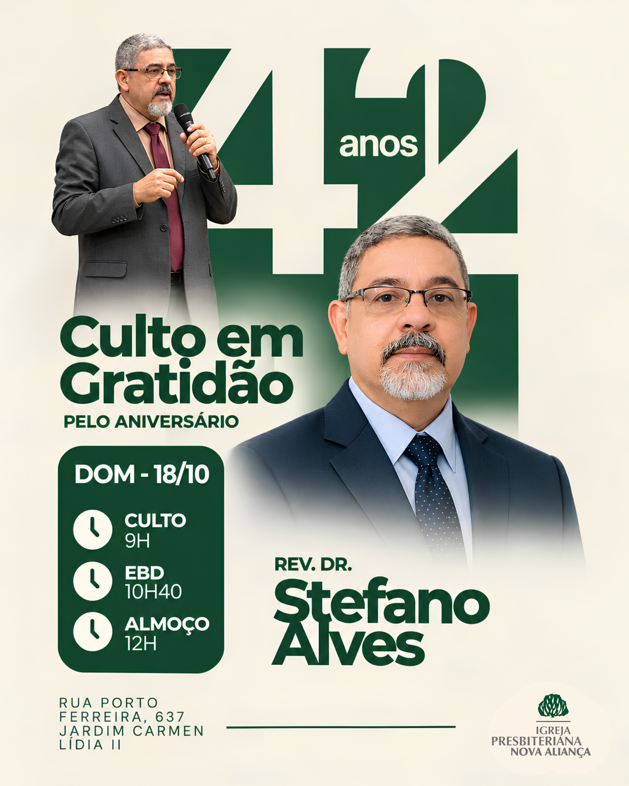 Aniversário de 42 anos